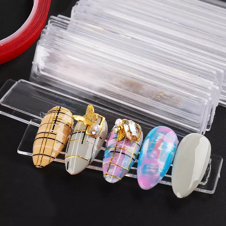Nail Art Display Stand Holder Color Tips Card Board Nail Adhesive Double Sided Tape Sticky Glue False Nails Practice NTDP150-153
Nail Art Display Stand Holder Color Tips Card Board Nail Adhesive Double Sided Tape Sticky Glue False Nails Practice NTDP150-153
