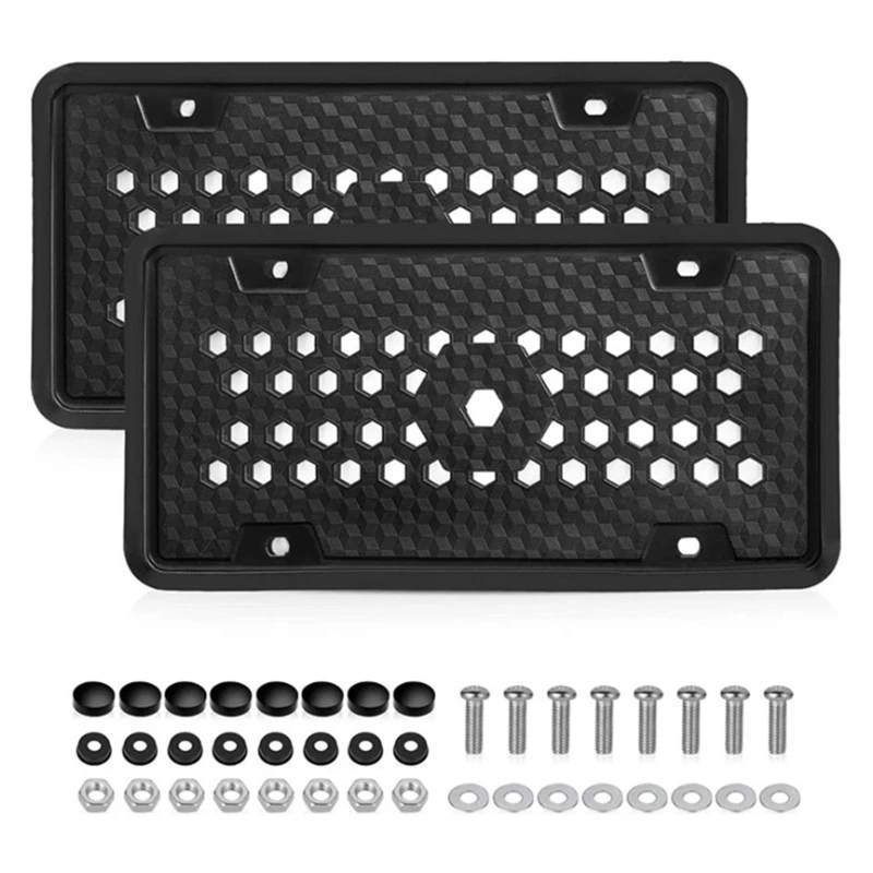 License Plate Frame Noble Identity Model for Cars Universal Fit Silicone Drainage Holes Design for Car SUV
License Plate Frame Noble Identity Model for Cars Universal Fit Silicone Drainage Holes Design for Car SUV