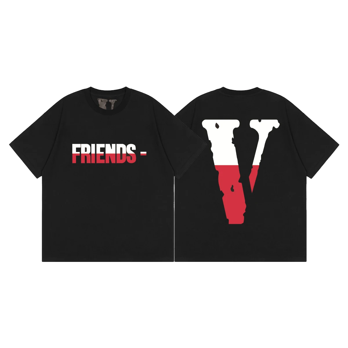 VLONE Men's / Women's Couples Casual Fashion Trend High Loose Street HIP-HOP 100% Cotton POLY Flag Print Round Neck T-Shirt 038
VLONE Men's / Women's Couples Casual Fashion Trend High Loose Street HIP-HOP 100% Cotton POLY Flag Print Round Neck T-Shirt 038