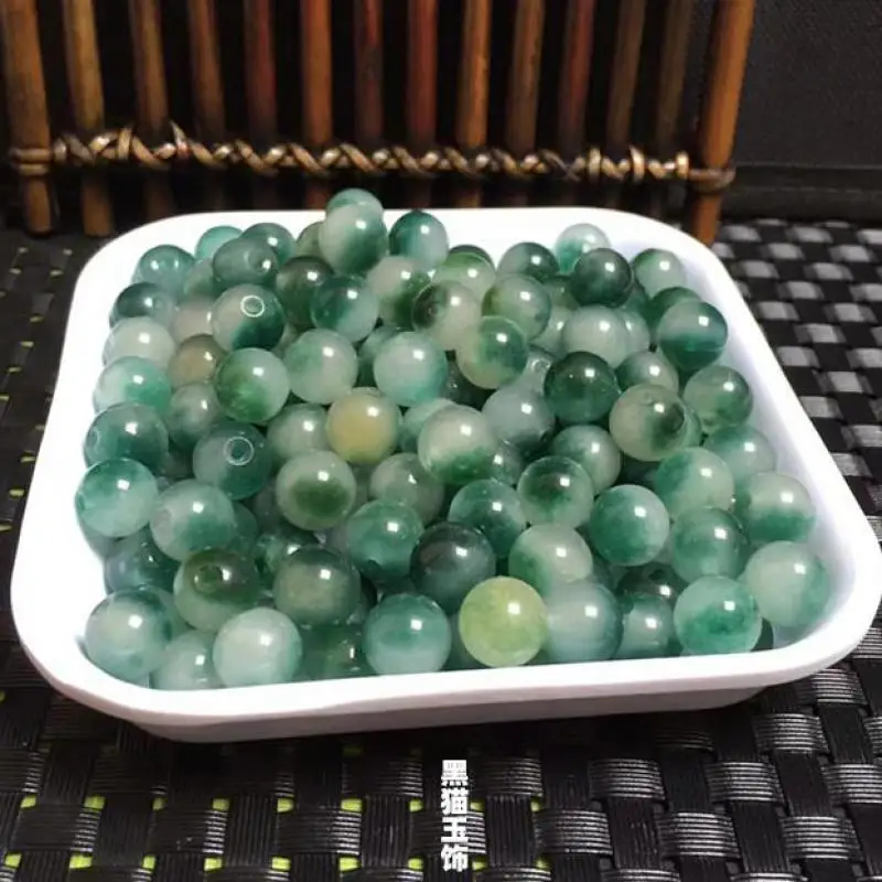 10mm Grade A Myanmar Jadeite Ice Floating Flower Jade Beads For Jewelry Making Diy String Bracelet Beaded Necklace Accessories
10mm Grade A Myanmar Jadeite Ice Floating Flower Jade Beads For Jewelry Making Diy String Bracelet Beaded Necklace Accessories