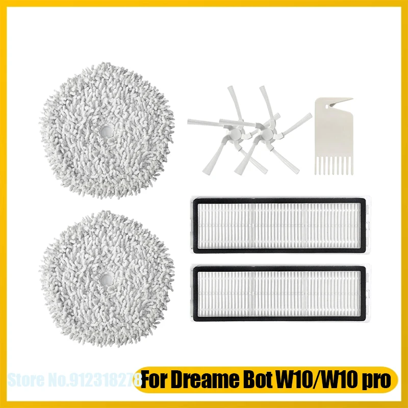 Promotion!7 Pcs Replacement Parts for Xiaomi Dreame W10 W10 Pro Robot Vacuum Cleaner Accessories Mop Cloth Side Brush Hepa Filte
Promotion!7 Pcs Replacement Parts for Xiaomi Dreame W10 W10 Pro Robot Vacuum Cleaner Accessories Mop Cloth Side Brush Hepa Filte