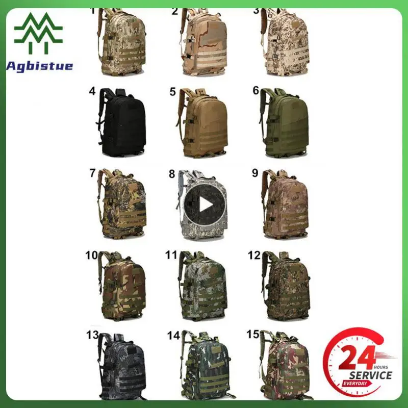 Military Tactics Backpack Travel Bag Camping Hiking Army Backpacks Men's Double Shoulder Camouflage Anti Water Splashing Bags
Military Tactics Backpack Travel Bag Camping Hiking Army Backpacks Men's Double Shoulder Camouflage Anti Water Splashing Bags