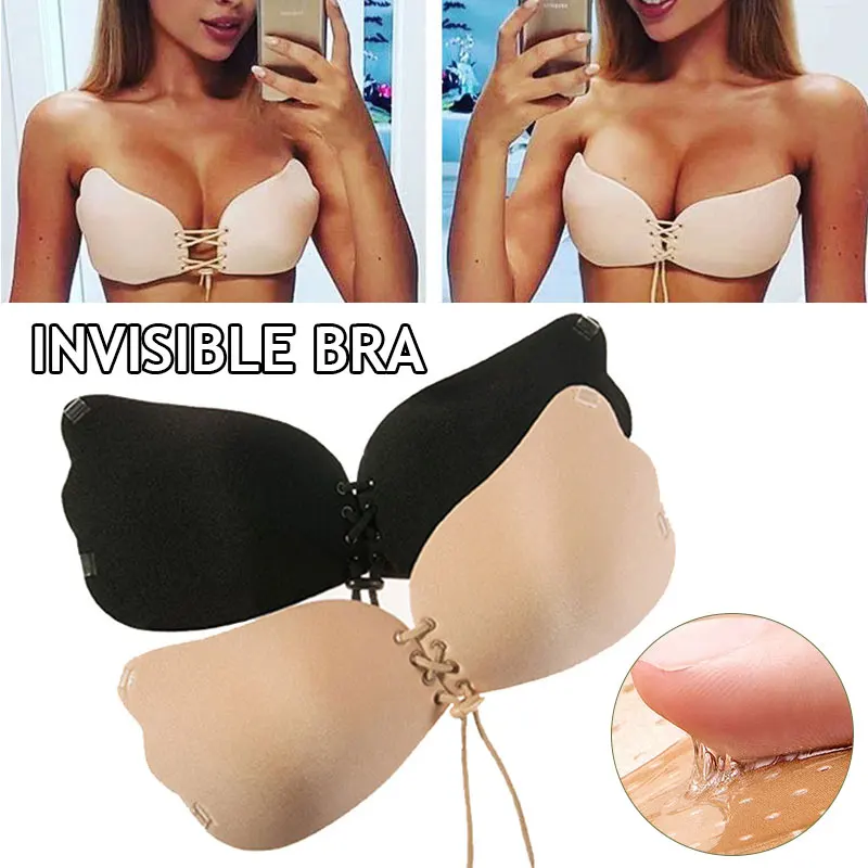 Invisible Bra Push Up Silicone Bra For Wedding Dress Magic Bra With Transparent Straps Backless Bralette Lingerie Underwear
Invisible Bra Push Up Silicone Bra For Wedding Dress Magic Bra With Transparent Straps Backless Bralette Lingerie Underwear