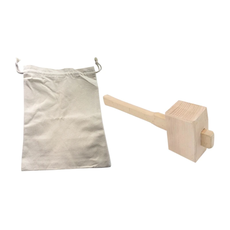 Lewis Bag And Ice Mallet,Bartender Kit Ice Crusher, Beach Wood Hammer Set For Ice Crushing,Bar Tools For Home Bartenders
Lewis Bag And Ice Mallet,Bartender Kit Ice Crusher, Beach Wood Hammer Set For Ice Crushing,Bar Tools For Home Bartenders