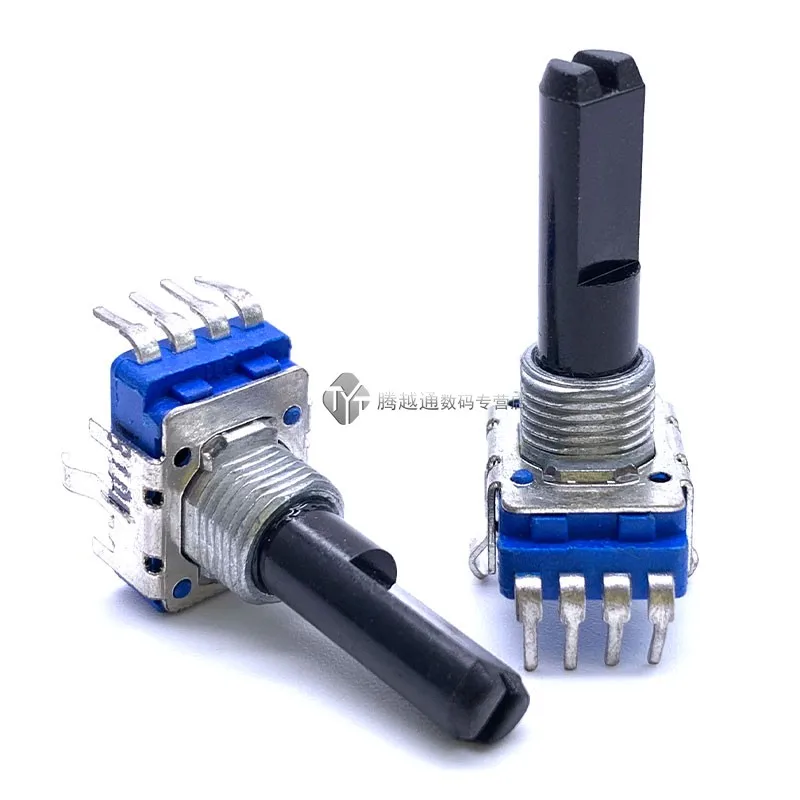 RK11K 4-pin single gang potentiometer B10K shaft length 25MM power amplifier 4-pin volume potentiometer
RK11K 4-pin single gang potentiometer B10K shaft length 25MM power amplifier 4-pin volume potentiometer