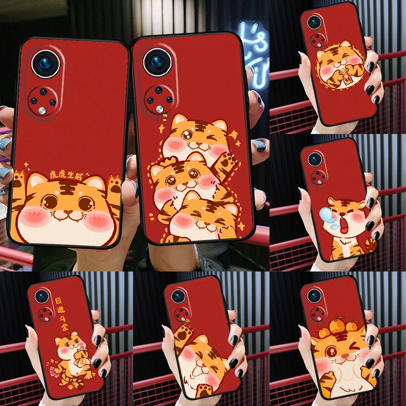 Funny Cartoon Tiger Fundas For Huawei P40 Lite P20 P30 P50 Pro P Smart 2019 Nova 9 Nova 5T Case For Honor 50
Funny Cartoon Tiger Fundas For Huawei P40 Lite P20 P30 P50 Pro P Smart 2019 Nova 9 Nova 5T Case For Honor 50