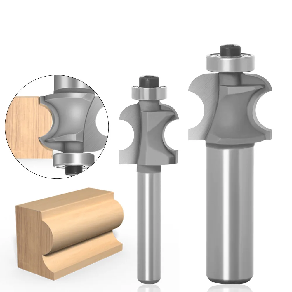 1PC 1/4" 6.35MM 6MM Shank Milling Cutter Wood Carving Door Lip Finger Grip W 3/8" Radius Router Bit Trimming Wood Milling Cutter
1PC 1/4" 6.35MM 6MM Shank Milling Cutter Wood Carving Door Lip Finger Grip W 3/8" Radius Router Bit Trimming Wood Milling Cutter