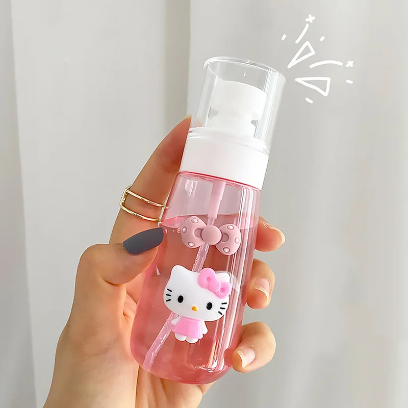 100ML sub-bottling Kitty travel portable cute Cat spray bottle pink fine mist makeup water small watering can alcohol bottle
100ML sub-bottling Kitty travel portable cute Cat spray bottle pink fine mist makeup water small watering can alcohol bottle