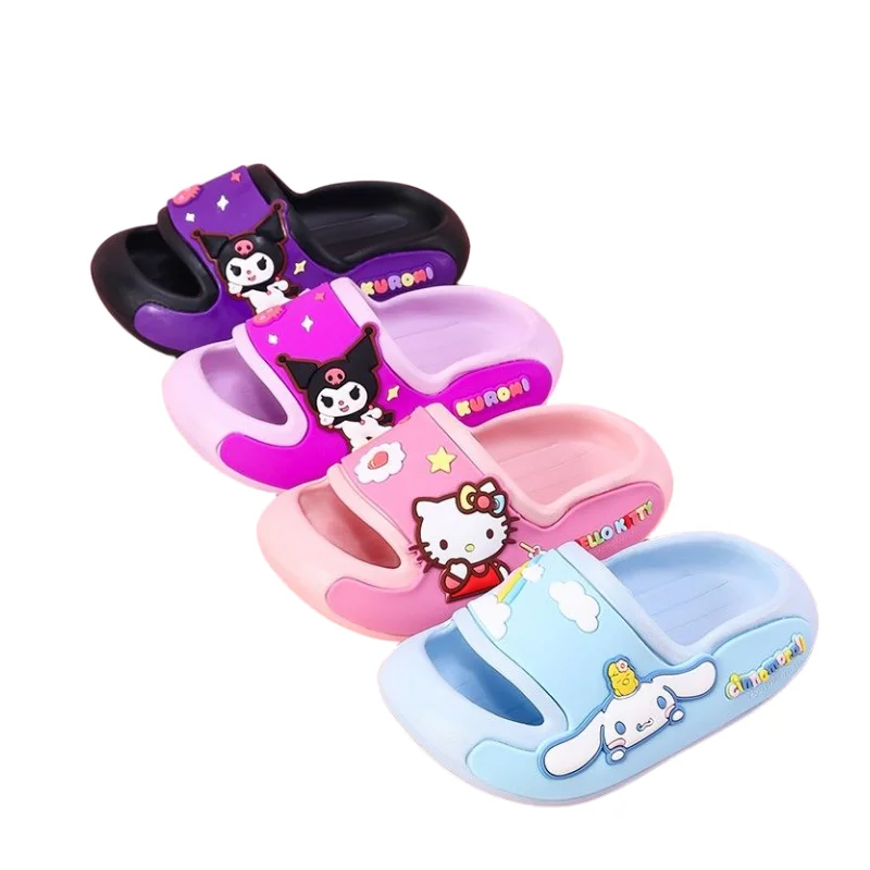 Sanrio мультфильм Hello Kitty Kuromi Kawaii милые модные индивидуальные летние сандалии для мальчиков и девочек Нескользящие сандалии и слипоны подарок
Sanrio мультфильм Hello Kitty Kuromi Kawaii милые модные индивидуальные летние сандалии для мальчиков и девочек Нескользящие сандалии и слипоны подарок