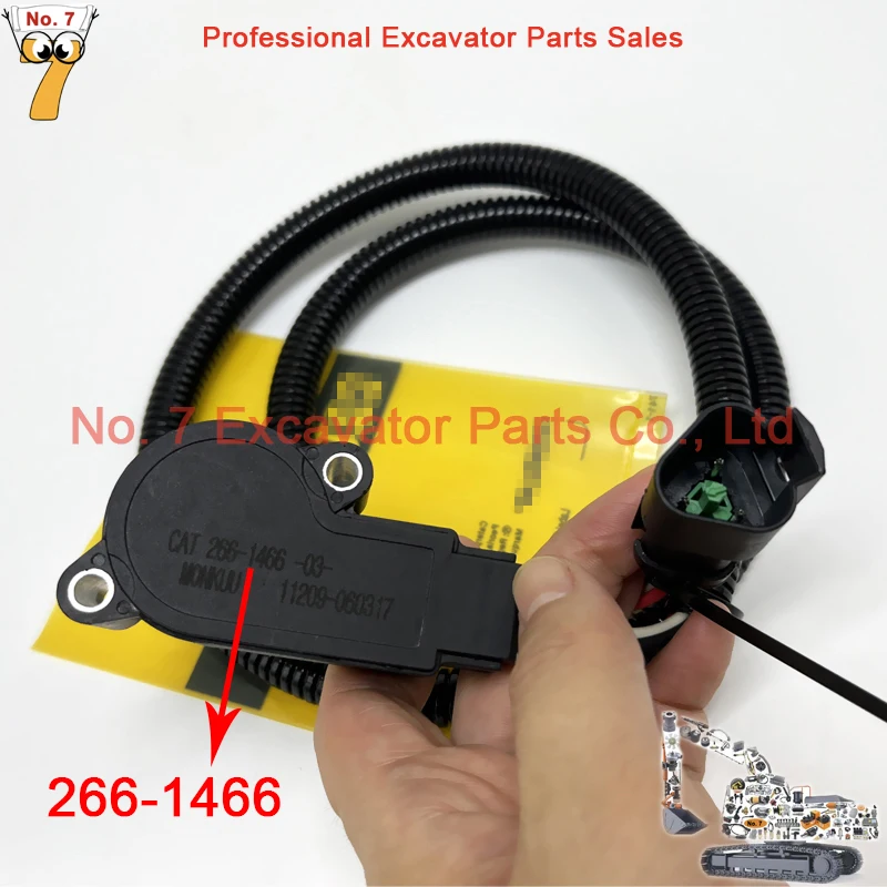 176-1602 Holdwell TPS Датчик положения дроссельной заслонки 266-1466 С идентификацией для двигателя Caterpillar CAT C7 C10 C12 C13 3406E 
176-1602 Holdwell TPS Датчик положения дроссельной заслонки 266-1466 С идентификацией для двигателя Caterpillar CAT C7 C10 C12 C13 3406E