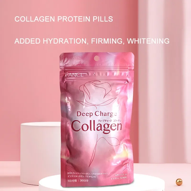 180 Pills Collagen Tablet Pills Light Spot Pills Enhanced Edition Moisturizing Firming Whitening 30 Days Health Food
180 Pills Collagen Tablet Pills Light Spot Pills Enhanced Edition Moisturizing Firming Whitening 30 Days Health Food