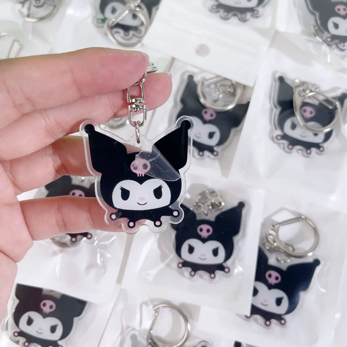 New Sanrio Kuromi Kawaii Ins Key Chain Car Keyring Accessories Mobile Phone Bag Hanging Jewelry Kids Gifts Toy
New Sanrio Kuromi Kawaii Ins Key Chain Car Keyring Accessories Mobile Phone Bag Hanging Jewelry Kids Gifts Toy