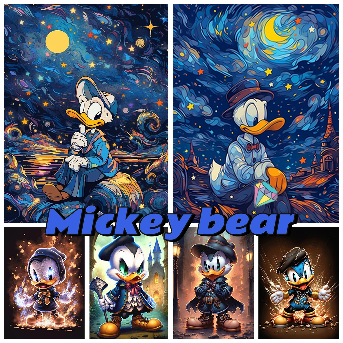 Donald Duck 5D Diamond Embroidery Starry Sky Donald Duck Cartoon Portrait Hand Diamond Painting Cross Stitch Kid Gift Home Decor
Donald Duck 5D Diamond Embroidery Starry Sky Donald Duck Cartoon Portrait Hand Diamond Painting Cross Stitch Kid Gift Home Decor