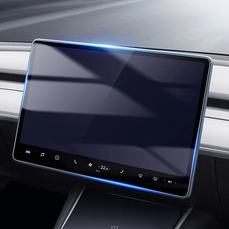For Tesla Model 3 touch screen protective film glass Model Y Center control navigation tempered film auto interior accessories
For Tesla Model 3 touch screen protective film glass Model Y Center control navigation tempered film auto interior accessories