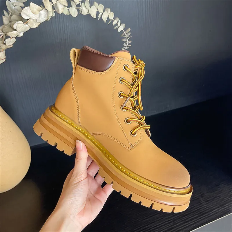 Autumn Winter Women's Boots Ankle Boots Women Casual Platform Boots Round Toe Woman Shoes Chunky Heel Shoe for Women Work Boots
Autumn Winter Women's Boots Ankle Boots Women Casual Platform Boots Round Toe Woman Shoes Chunky Heel Shoe for Women Work Boots