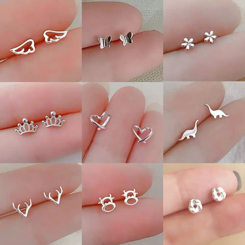 Helix Cartilage Tragus for Women Girls Dinosaur Butterfly Ear Piercing Jewelry Heart Star Circle Mini Stud Earrings
Helix Cartilage Tragus for Women Girls Dinosaur Butterfly Ear Piercing Jewelry Heart Star Circle Mini Stud Earrings