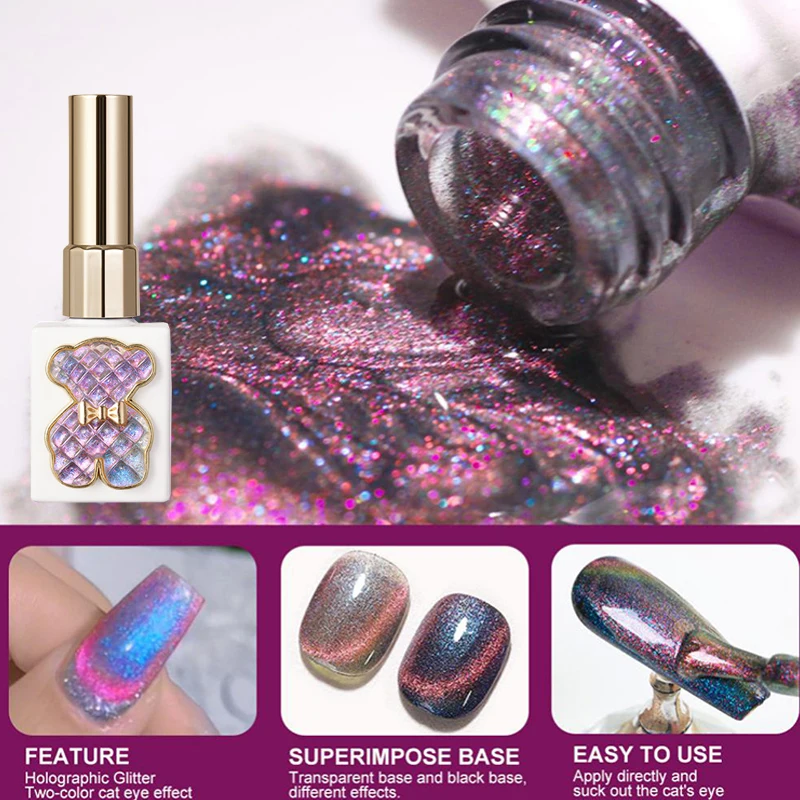 Diamond Cat Eye Nail Polish Glue Nail Glue Nail Model Gel UV Glue Crystal Fast-drying Cat's Eye Glue New 15ml Nail Art
Diamond Cat Eye Nail Polish Glue Nail Glue Nail Model Gel UV Glue Crystal Fast-drying Cat's Eye Glue New 15ml Nail Art