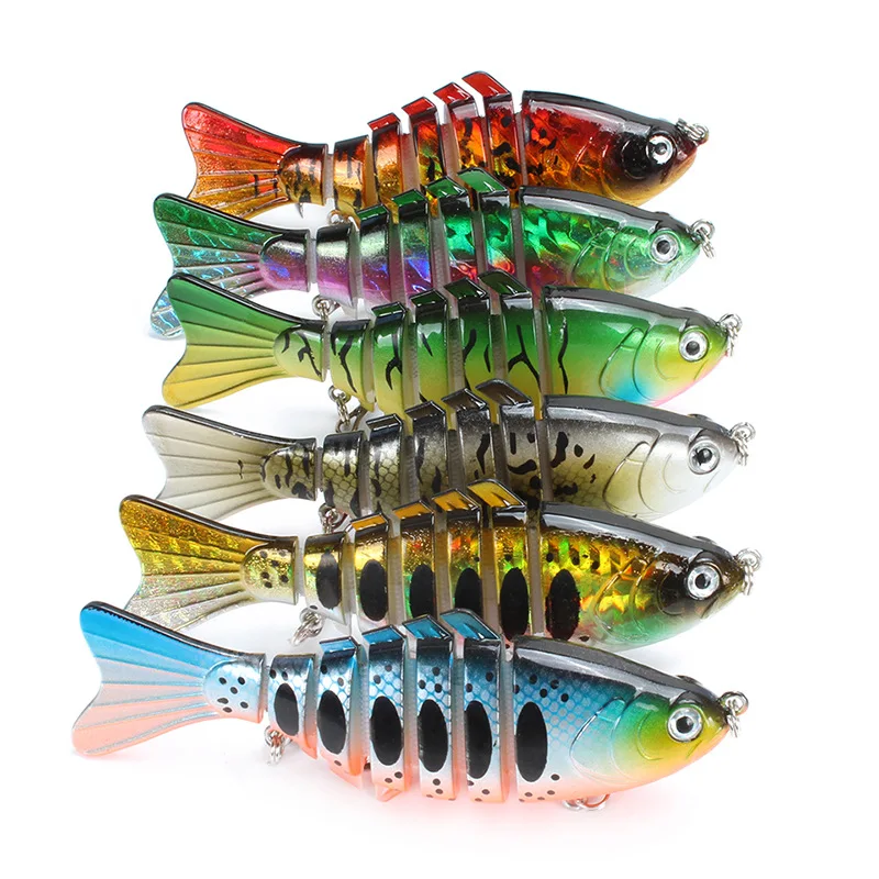 10cm 15.2g Wobblers Pike Fishing Lures Artificial Multi Jointed Sections Artificial Hard Bait Trolling Pike Carp Fishing Tools
10cm 15.2g Wobblers Pike Fishing Lures Artificial Multi Jointed Sections Artificial Hard Bait Trolling Pike Carp Fishing Tools