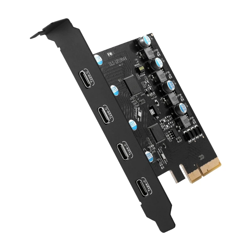 4 Ports 20Gb USB 3.1 Type C PCIE HUB PCI-E Expansion Card Adapter Extender Card
4 Ports 20Gb USB 3.1 Type C PCIE HUB PCI-E Expansion Card Adapter Extender Card