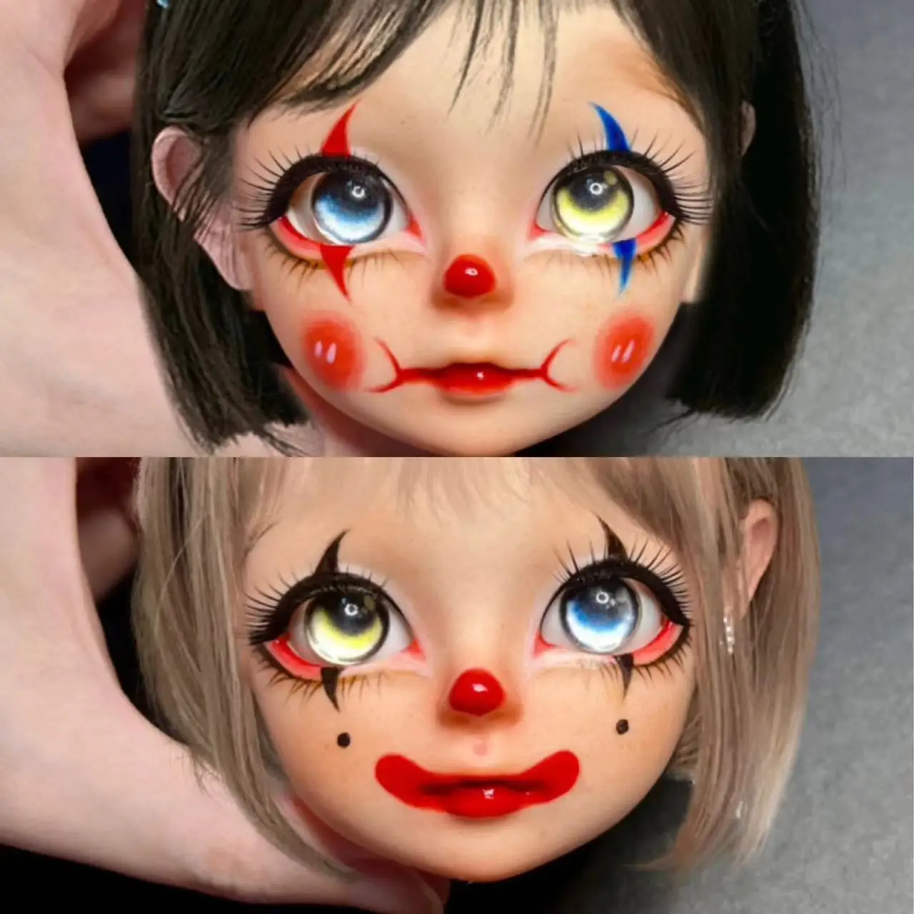 New 1/3 Doll Head Elf Vinyl Material DIY Makeup Doll Baby Finished Head With 3D Open Eyes Doll accessories Fit 60cm dolls
New 1/3 Doll Head Elf Vinyl Material DIY Makeup Doll Baby Finished Head With 3D Open Eyes Doll accessories Fit 60cm dolls
