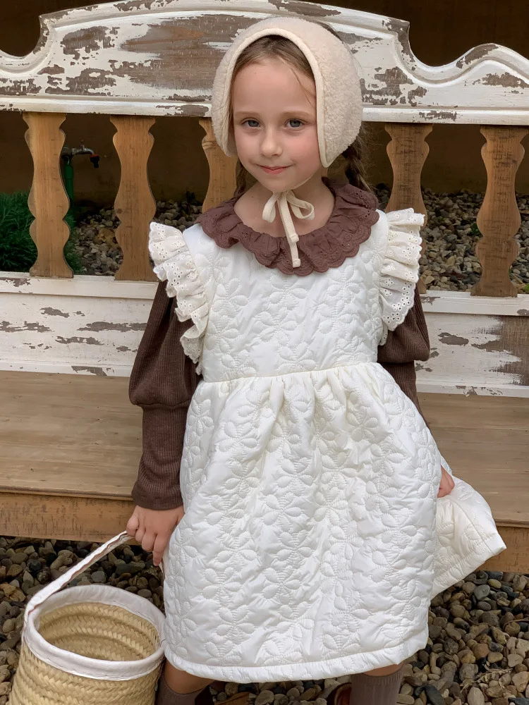 Платье для девочки 2-10 лет, белое плотное платье без рукавов, модное милое платье на день рождения, с рукавами «летучая мышь», Осень-зима 2023
Платье для девочки 2-10 лет, белое плотное платье без рукавов, модное милое платье на день рождения, с рукавами «летучая мышь», Осень-зима 2023