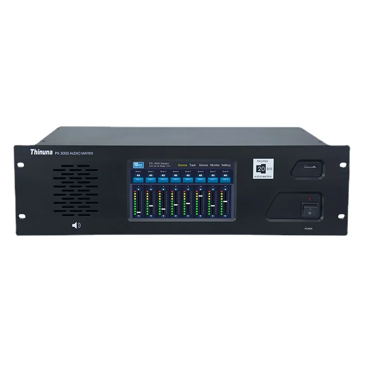 PX-3000 Unbalanced 8x8 Pa Digital Audio Matrix, Audio Matrix Host 
PX-3000 Unbalanced 8x8 Pa Digital Audio Matrix, Audio Matrix Host
