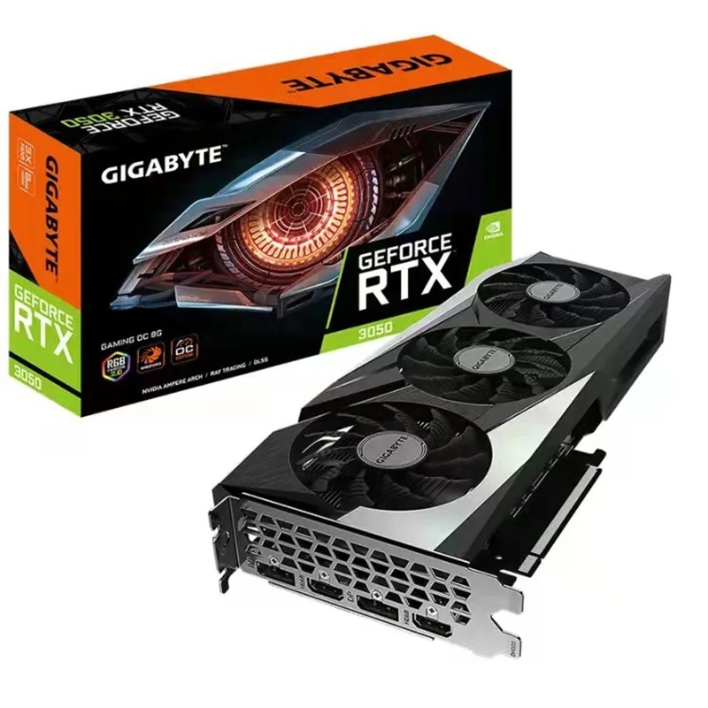 For Gigabyte GeForce RTX3050 gaming oc 8G Gaming Graphics Card DeskTop CPU Motherboard
For Gigabyte GeForce RTX3050 gaming oc 8G Gaming Graphics Card DeskTop CPU Motherboard