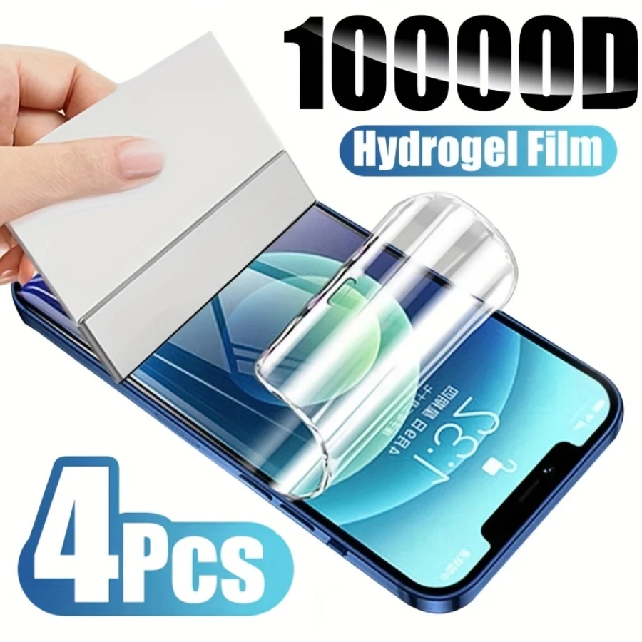 Гидрогелевая пленка 4 шт. для защиты экрана Iphone 11 Pro Max 15 12 13 14 Plus X XR XS MAX 7 8Plus SE 2 SE 3
Гидрогелевая пленка 4 шт. для защиты экрана Iphone 11 Pro Max 15 12 13 14 Plus X XR XS MAX 7 8Plus SE 2 SE 3