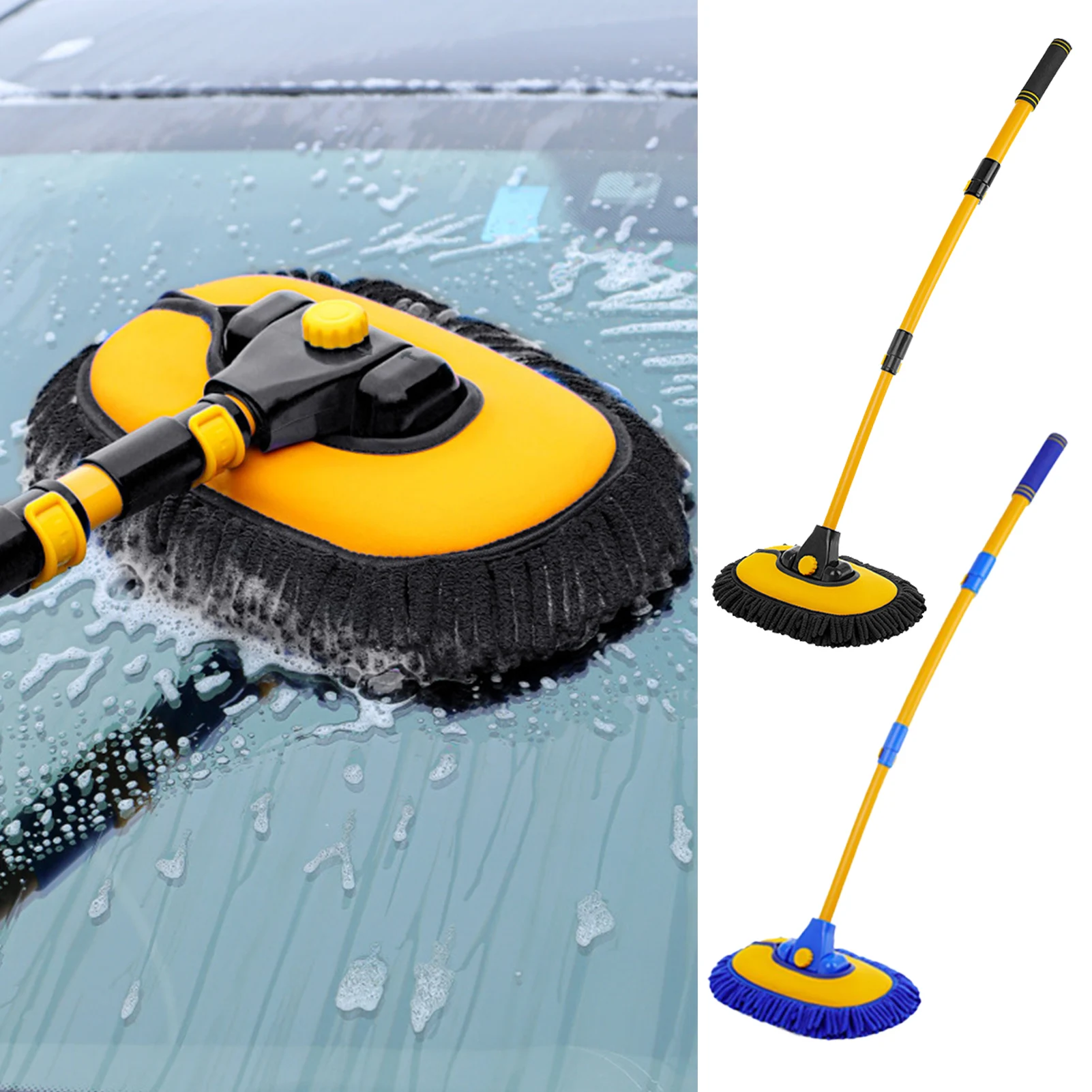 Щетка для мытья автомобиля, выдвижная швабра с длинной ручкой из микрофибры
Щетка для мытья автомобиля, выдвижная швабра с длинной ручкой из микрофибры