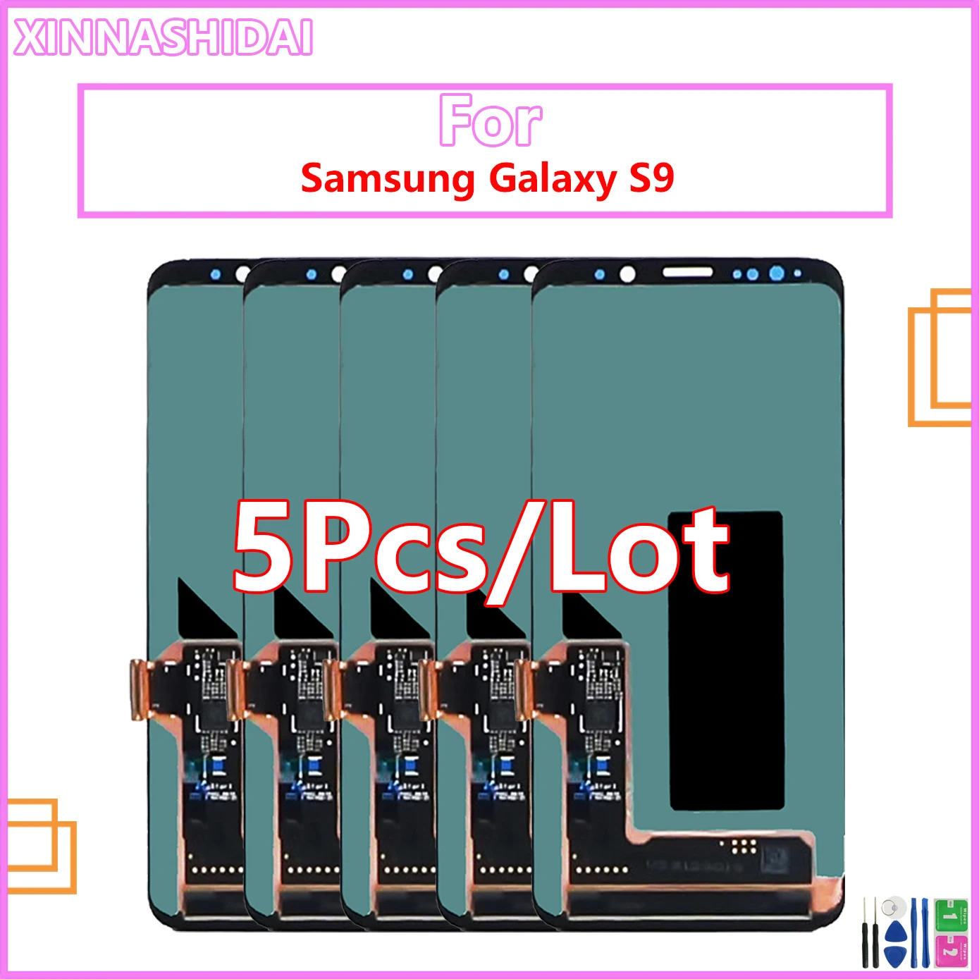 5 шт./лот 100% протестирован для Samsung Galaxy S9 ЖК-дисплей сенсорный экран дигитайзер для Samsung Galaxy S9 G960f G9600 ЖК-дисплей
5 шт./лот 100% протестирован для Samsung Galaxy S9 ЖК-дисплей сенсорный экран дигитайзер для Samsung Galaxy S9 G960f G9600 ЖК-дисплей