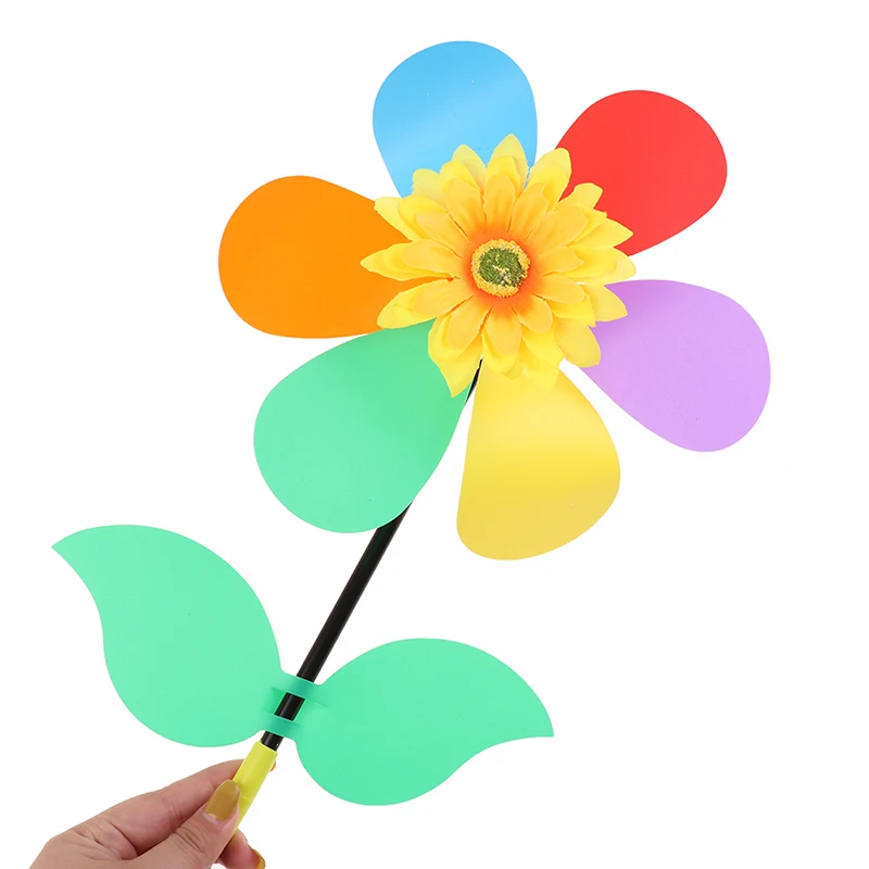 Colorful Sunflower Windmill Wind Spinner Pinwheel Garden Yard Decoration Kids DIY Toy Outdoor Children's Creative Toys
Colorful Sunflower Windmill Wind Spinner Pinwheel Garden Yard Decoration Kids DIY Toy Outdoor Children's Creative Toys