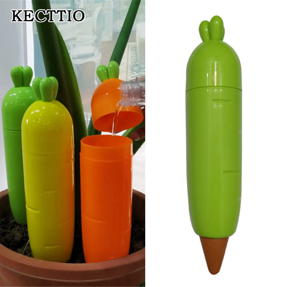 Creative Carrot Shape Automatic Vacation Plant Waterer Garden Cone Watering Spikes Self Watering Irrigation Outdoor Indoor Plant
Creative Carrot Shape Automatic Vacation Plant Waterer Garden Cone Watering Spikes Self Watering Irrigation Outdoor Indoor Plant