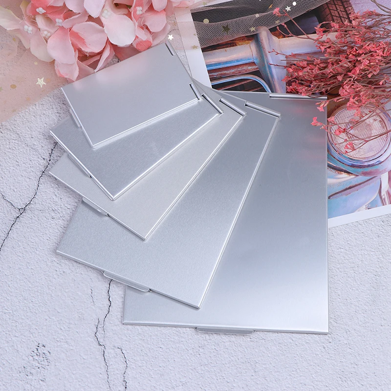 DSHOU203 Pocket Rectangle Makeup Folding Mirrors Ultra-thin Folding Make Up Mirror Personalised Portable Compact Cosmetic Mirror
DSHOU203 Pocket Rectangle Makeup Folding Mirrors Ultra-thin Folding Make Up Mirror Personalised Portable Compact Cosmetic Mirror