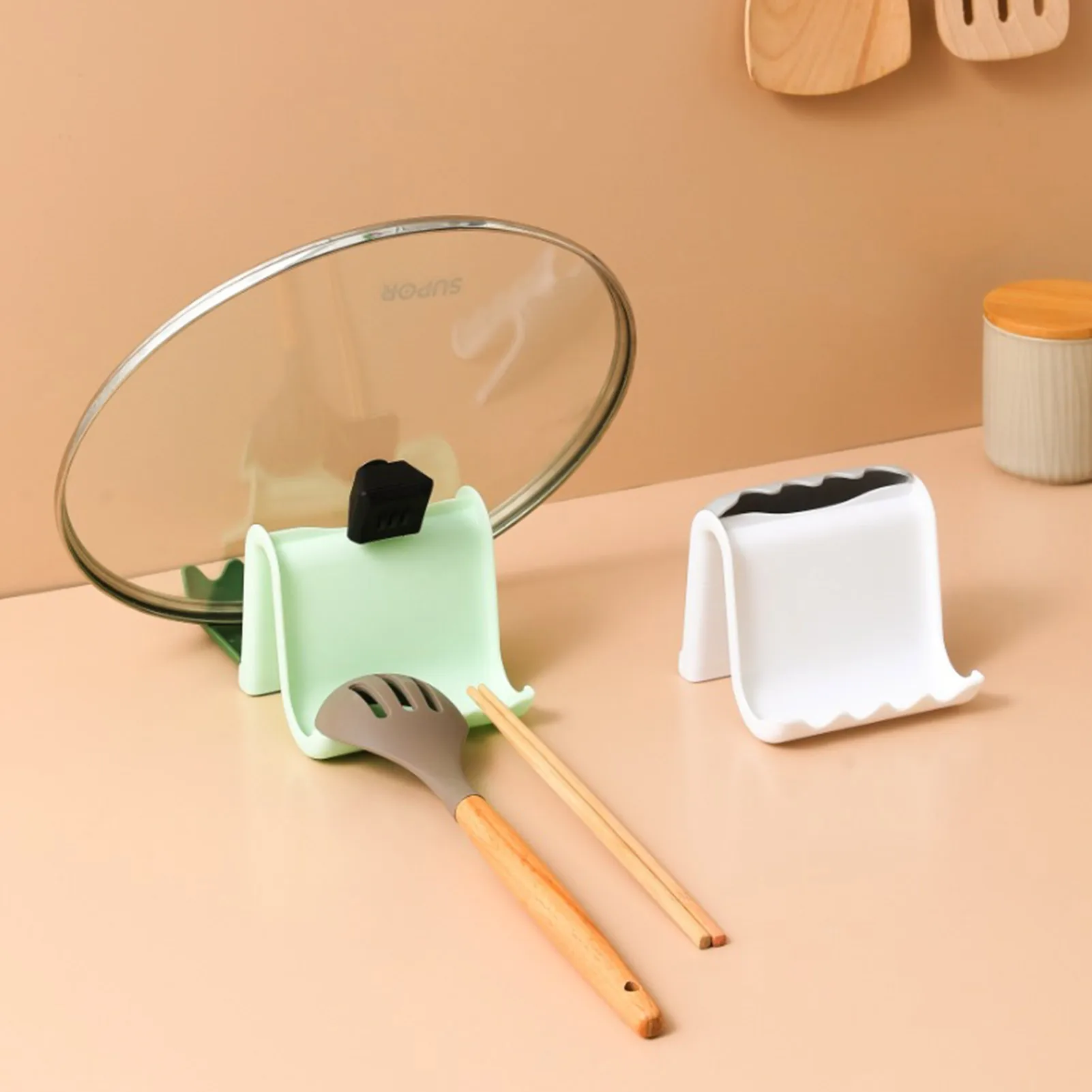 Kitchen Spoon Holders Kitchen Supplies Fork Spatula Rack Plastic Spoon Rest Chopsticks Holder Kitchen Accessories Spatula Holder
Kitchen Spoon Holders Kitchen Supplies Fork Spatula Rack Plastic Spoon Rest Chopsticks Holder Kitchen Accessories Spatula Holder
