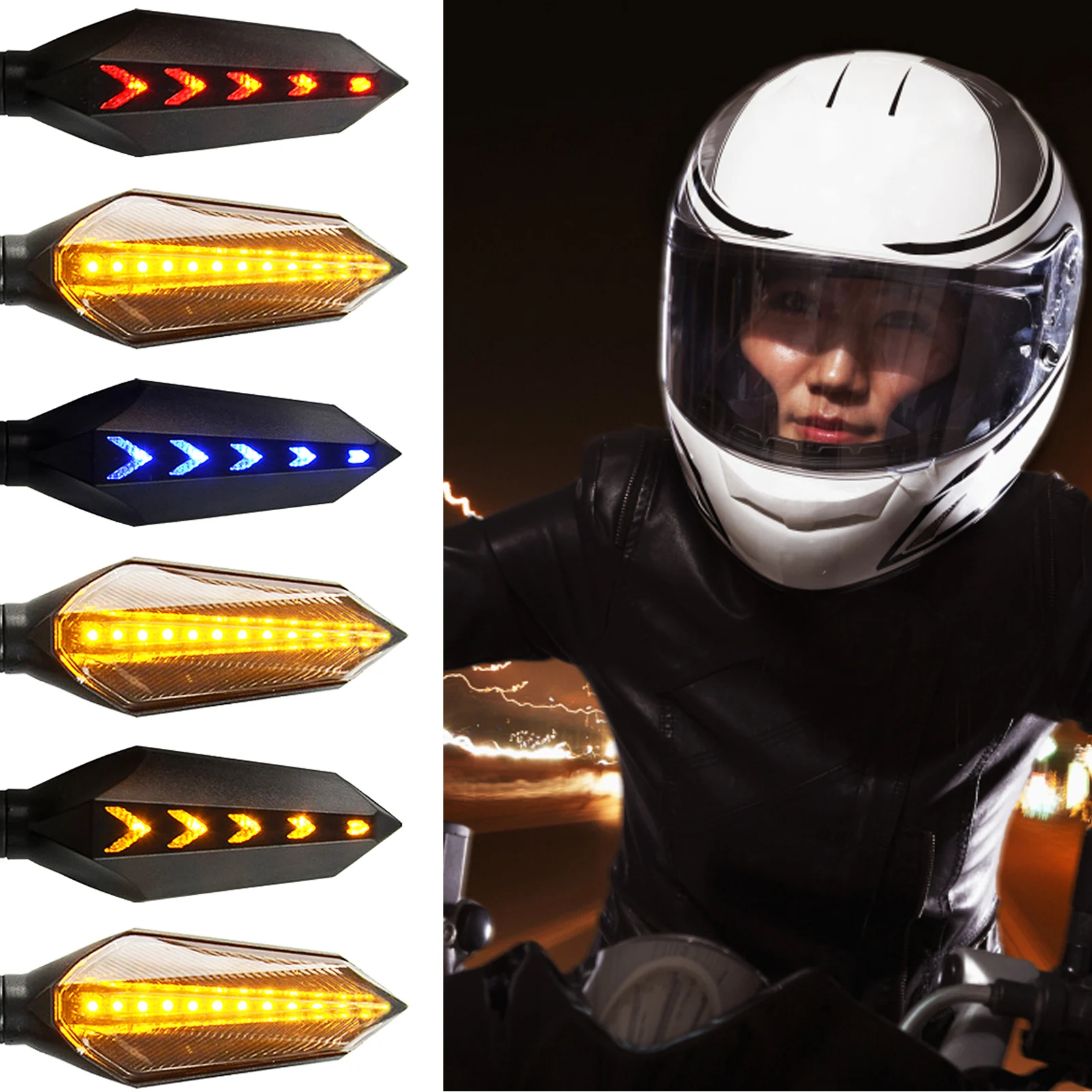 2pcs 12V Motorcycle Turn Signals 12 LED Bulbs Rear Flowing Turn Signal Light Motorcycle Indicators Blinker Flasher For Motorbik
2pcs 12V Motorcycle Turn Signals 12 LED Bulbs Rear Flowing Turn Signal Light Motorcycle Indicators Blinker Flasher For Motorbik