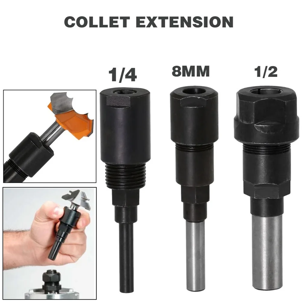 1/3PC 1/4" 8mm 12mm 1/2"Shank High Quality Bits Router Collet Extension Engraving Machine Extension Rod
1/3PC 1/4" 8mm 12mm 1/2"Shank High Quality Bits Router Collet Extension Engraving Machine Extension Rod