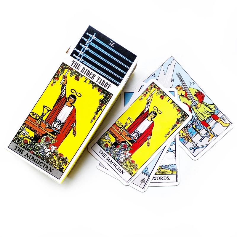 Paper Decor 78pcs Waite Rider Tarot Deck Cards with Guide Book English Version for Beginners Tarot Cards
Paper Decor 78pcs Waite Rider Tarot Deck Cards with Guide Book English Version for Beginners Tarot Cards