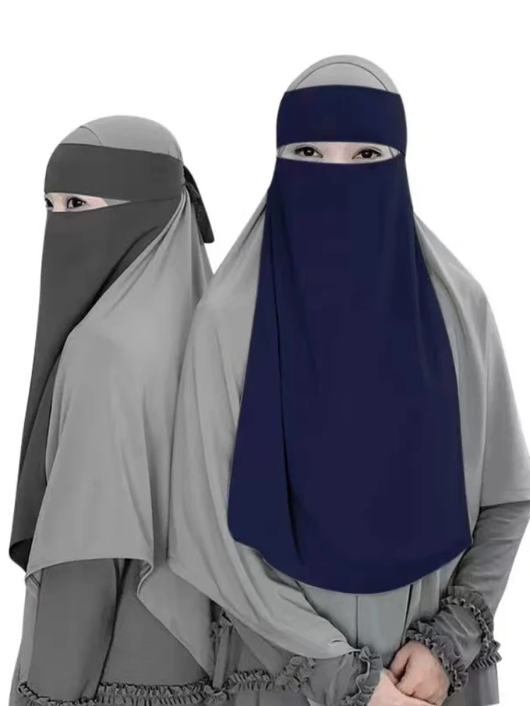 Niqab молитвенная одежда Рамадан мусульманский химар длинный хиджаб шарф Мусульманский заводской Абая накидка джилбаб женская Абая с вуалью ...
Niqab молитвенная одежда Рамадан мусульманский химар длинный хиджаб шарф Мусульманский заводской Абая накидка джилбаб женская Абая с вуалью ...