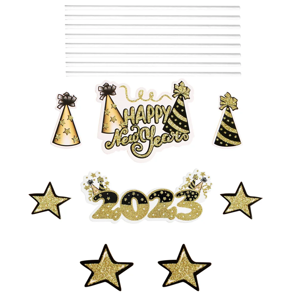 Cake Picks Cupcake Toppers Dessert New Year Decor Decoration Party Supplies Decorative Inserted
Cake Picks Cupcake Toppers Dessert New Year Decor Decoration Party Supplies Decorative Inserted