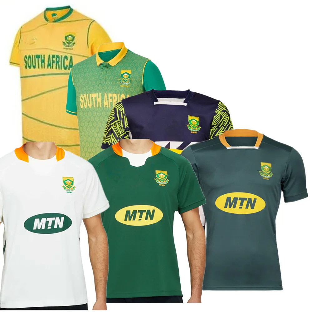 New style 2023 South Africa Rugby Jersey Home Training suit South Africa CRICKET shirt 100th Anniversary Edition t-shirt
New style 2023 South Africa Rugby Jersey Home Training suit South Africa CRICKET shirt 100th Anniversary Edition t-shirt