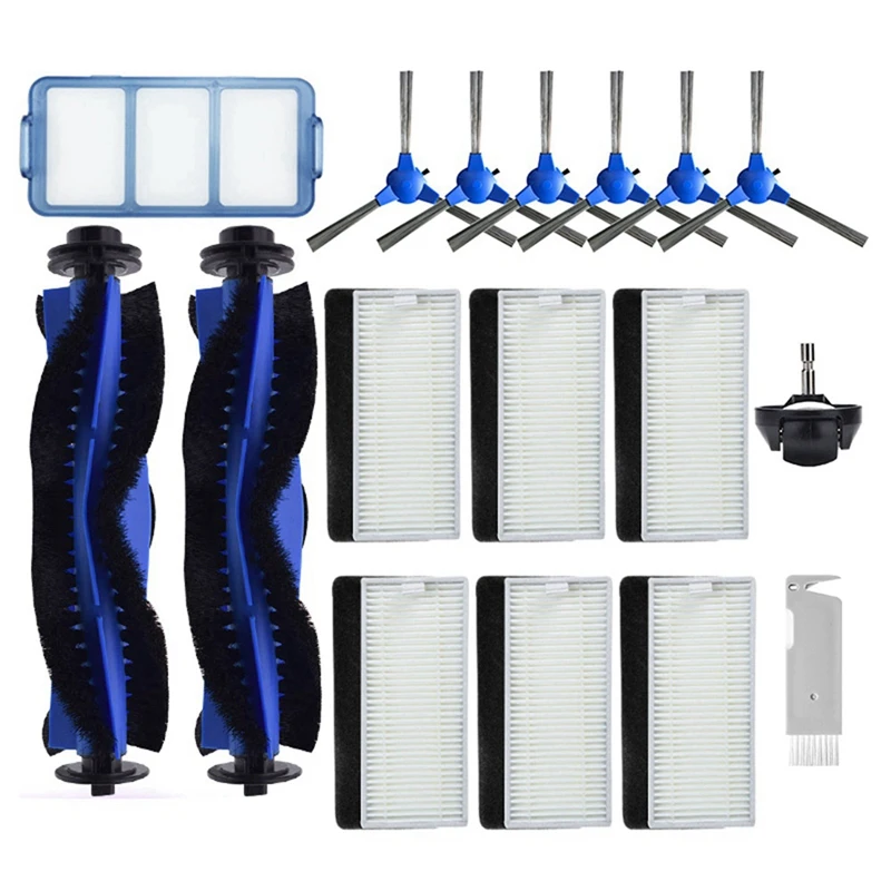 Main Side Brush Filter Replacement Accessories Kit For Eufy Robovac 11S 30C 15T 15C 35C Robotic Vacuum Cleaner
Main Side Brush Filter Replacement Accessories Kit For Eufy Robovac 11S 30C 15T 15C 35C Robotic Vacuum Cleaner