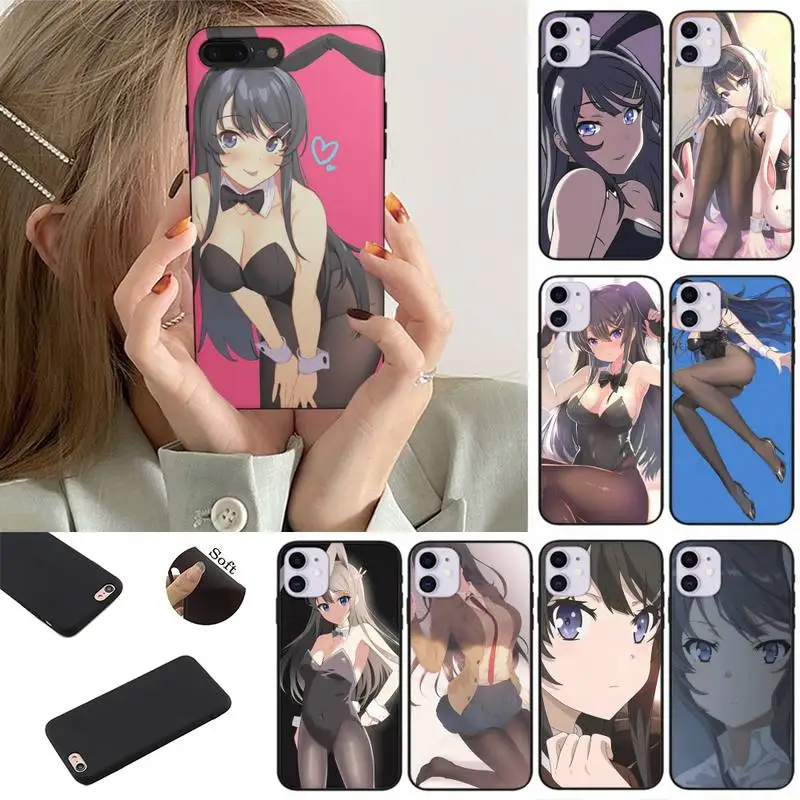 Anime Girl Mai Sakurajima Phone Case for iPhone 13 11 12 Pro Max mini 7 8 6 Plus XR X XS se phone Cover
Anime Girl Mai Sakurajima Phone Case for iPhone 13 11 12 Pro Max mini 7 8 6 Plus XR X XS se phone Cover