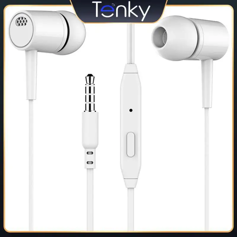 3.5mm High Quality In-ear Wired Earphone In-ear Headset Built-in Microphone Earbuds With Mic Earbuds 2 Color Optional
3.5mm High Quality In-ear Wired Earphone In-ear Headset Built-in Microphone Earbuds With Mic Earbuds 2 Color Optional