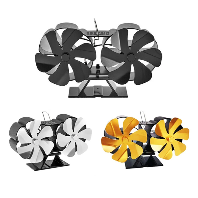 Fireplace Fan Heat Powered Log Wood Burner Stove Silent Heat Circulation Fan
Fireplace Fan Heat Powered Log Wood Burner Stove Silent Heat Circulation Fan