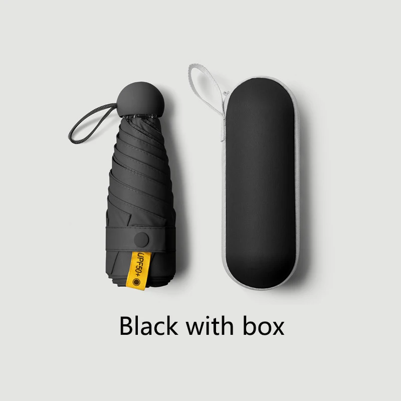 Sun Umbrella Anti-UV Mini Capsule Umbrella Small Umbrella Pocket Sun Protection and Ultraviolet Protection Parasol Paraguas
Sun Umbrella Anti-UV Mini Capsule Umbrella Small Umbrella Pocket Sun Protection and Ultraviolet Protection Parasol Paraguas