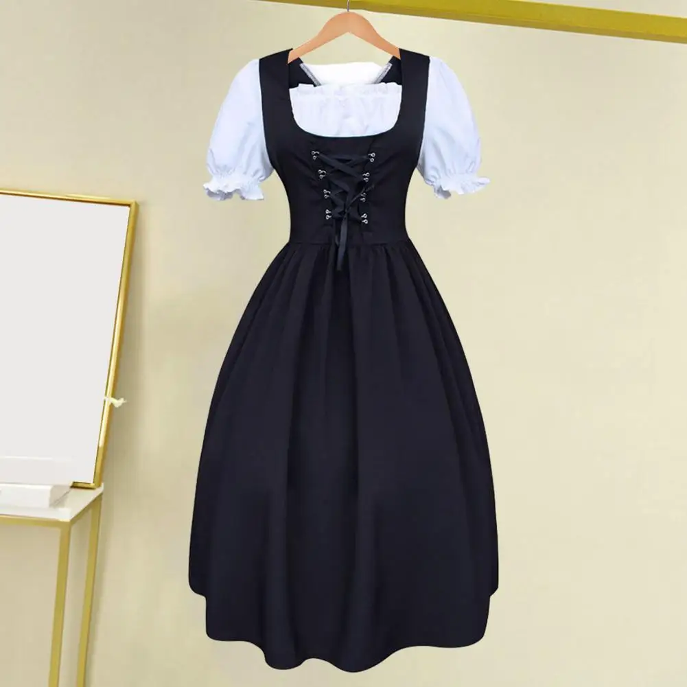 Material: This women's dress is made of polyester and spandex, high elasticity, soft and comfortable fabric.
Material: This women's dress is made of polyester and spandex, high elasticity, soft and comfortable fabric.
