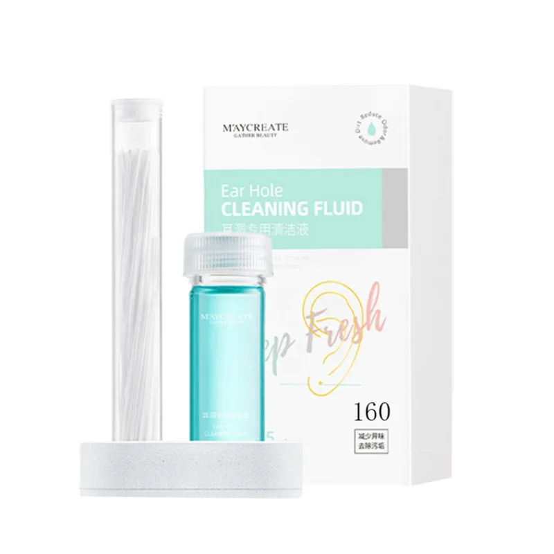 160Pcs Ear Holes Care Cleaning Lines +15ml Mint Cleaning Fluid Flavor Herb Water Safe Reduce Odor Dirt Removal Devices Part Care
160Pcs Ear Holes Care Cleaning Lines +15ml Mint Cleaning Fluid Flavor Herb Water Safe Reduce Odor Dirt Removal Devices Part Care