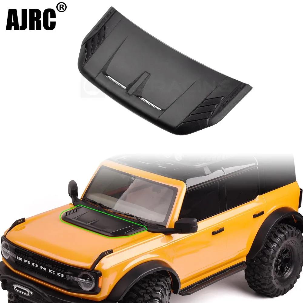 For Traxxas 1/10 Trx-4 New Bronco Trx4 Black Nylon Material Three-dimensional Hood Air Outlet Raptor Engine Hood
For Traxxas 1/10 Trx-4 New Bronco Trx4 Black Nylon Material Three-dimensional Hood Air Outlet Raptor Engine Hood