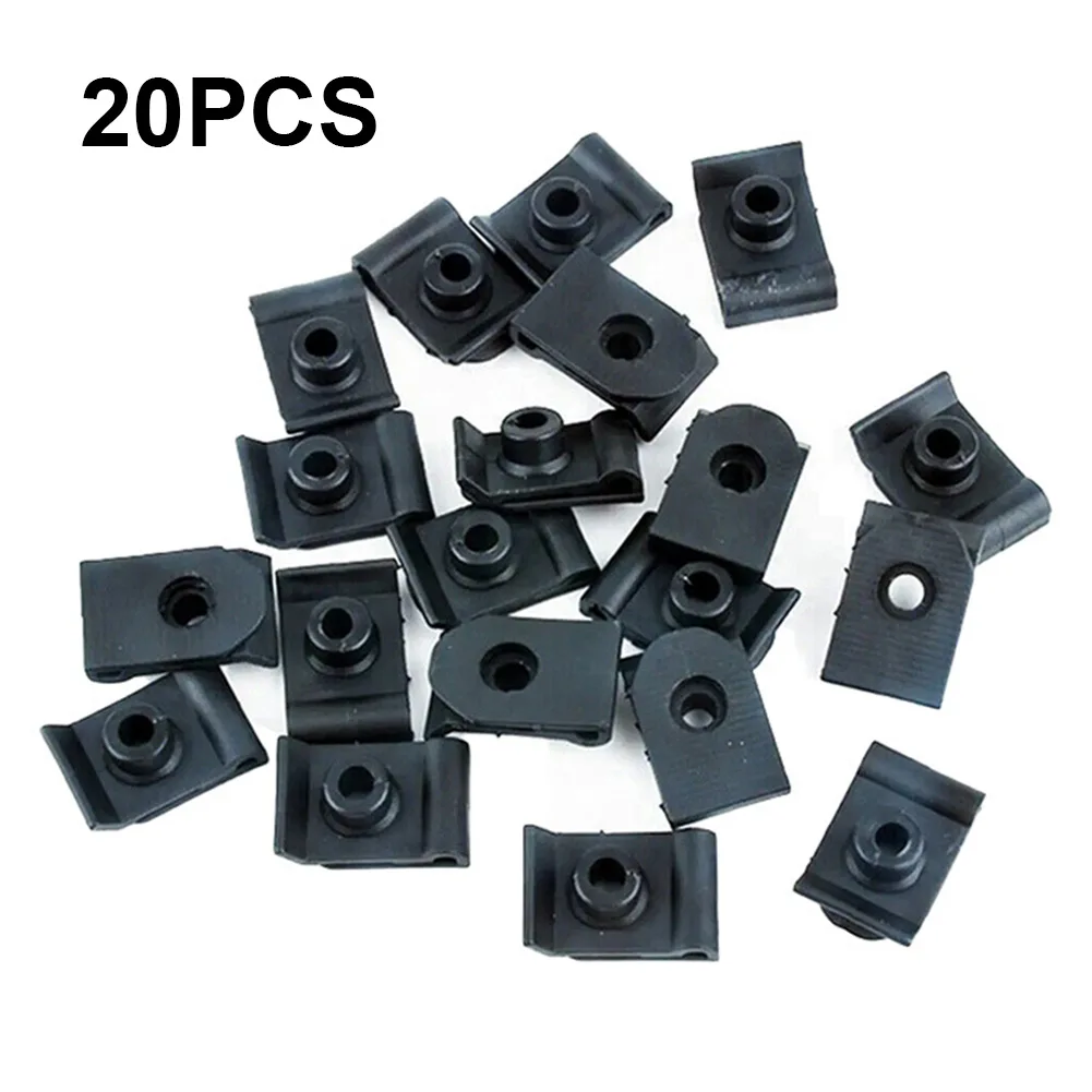 20Pcs Nylon U Nut Front Fender Liner Clip Mounting Grommet For Toyota 53879-22010 #14 (1/4")Fender And Wheel Housing U Nuts
20Pcs Nylon U Nut Front Fender Liner Clip Mounting Grommet For Toyota 53879-22010 #14 (1/4")Fender And Wheel Housing U Nuts