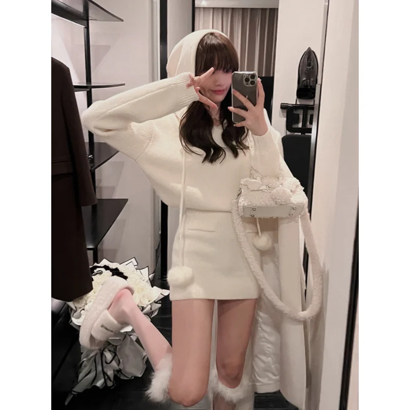 Autumn 2022 Street Fashion Casual Y2K Hoodie Dress Female Sexy Long Sleeve Sweater Skirt Solid Vintage Knitted Mini Dress Women
Autumn 2022 Street Fashion Casual Y2K Hoodie Dress Female Sexy Long Sleeve Sweater Skirt Solid Vintage Knitted Mini Dress Women